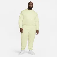 Nike Solo Swoosh мужские Fleece Crew цвет зеленый