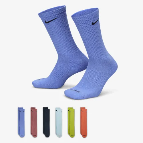 Nike Everyday Plus Cushioned тренировочные Crew носки (6 пары) многоцветный