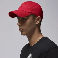 Nike Jordan Club Unstructuколір червоний Curved-Bill Hat колір червоний