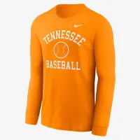 Tennessee Volunteers Baseball Arch мужские Nike College Long-Sleeve футболка Orange