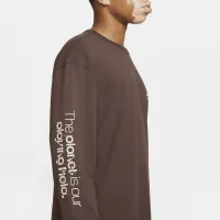 Nike Sportswear мужские Long-Sleeve Max90 футболка цвет коричневый
