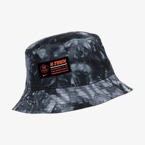Houston Dash Nike NWSL Tie-Dye Bucket Hat колір чорний