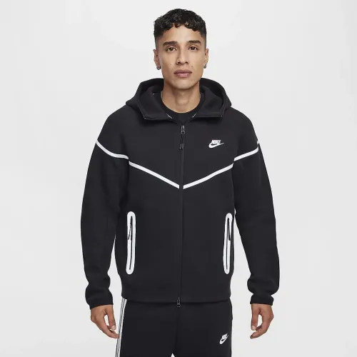 Nike Tech Windrunner чоловічі Reflective Details Fleece Full-Zip Куртка колір чорний