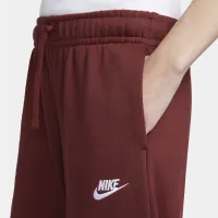 Nike Sportswear Club Fleece женская Mid-Rise Wide-Leg Sweatpants цвет красный