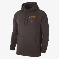 Nike Club Fleece чоловічі Running Pullover Толстовка з капюшоном колір коричневий