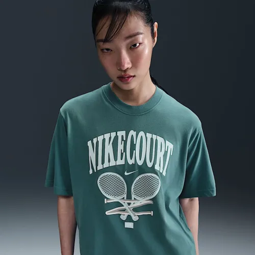 Nike Slam жіноча Dri-FIT Short-Sleeve футболка колір зелений