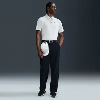 Nike Tour чоловічі Dri-FIT Textuколір червоний для гольфу Polo колір білий