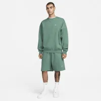 Nike Solo Swoosh мужские Fleece Crew цвет зеленый