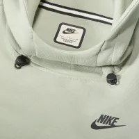 Nike Sportswear Tech Fleece женская оверсайз Толстовка с капюшоном цвет зеленый