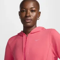 Nike Dri-FIT One жіноча Full-Zip French Terry Толстовка з капюшоном Pink