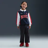 Nike Game Day Essentials Little детские French Terry Top синий