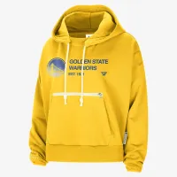 Golden State Warriors Standard Issue жіноча Nike Dri-FIT NBA Pullover Толстовка з капюшоном Yellow