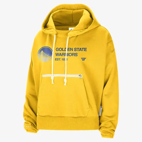 Golden State Warriors Standard Issue женская Nike Dri-FIT NBA Pullover Толстовка с капюшоном Yellow
