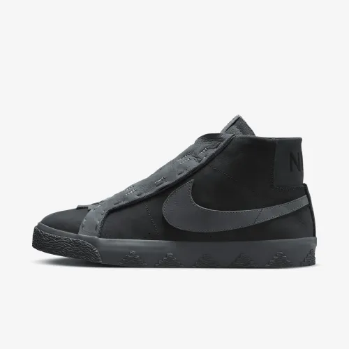Nike Zoom Blazer Mid Skate Кроссовки цвет серый
