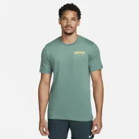 Nike чоловічі Dri-FIT Running футболка колір зелений