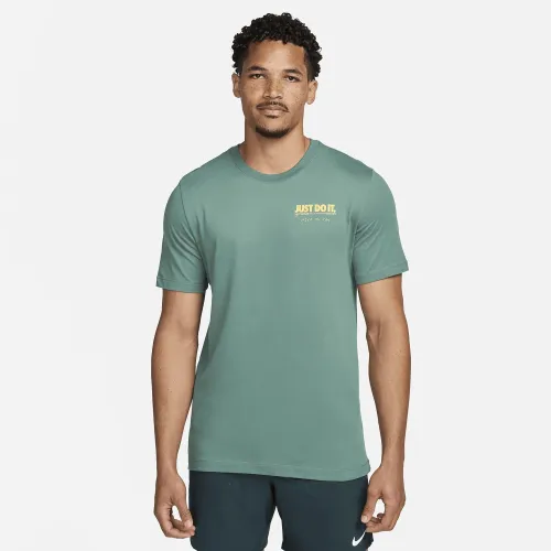 Nike чоловічі Dri-FIT Running футболка колір зелений