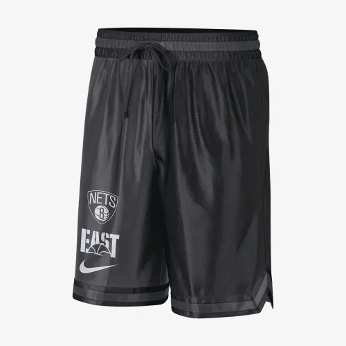 Brooklyn Nets Courtside чоловічі Nike Dri-FIT NBA Graphic шорти колір чорний