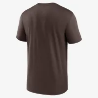 San Diego PaКостюм 2024 Postseason Authentic Collection Legend мужские Nike Dri-FIT MLB футболка цвет коричневый