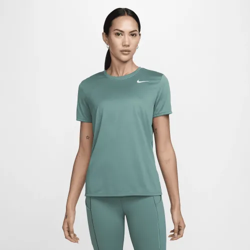 Nike Dri-FIT женская футболка цвет зеленый