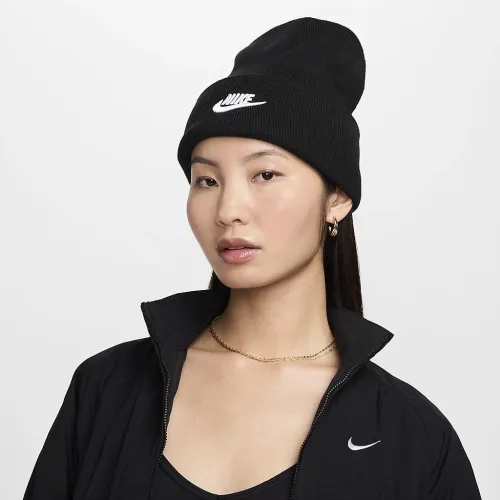 Nike Peak Futura Beanie колір чорний