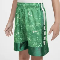 Nike Elite 23 Big дитячі (для хлопчиків) Dri-FIT баскетбольні шорти колір зелений