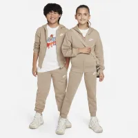 Nike Sportswear Club Fleece Big детские Tracksuit цвет коричневый