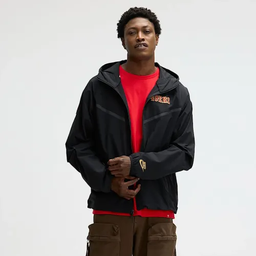 San Francisco 49ers Rivalries Collection Tech чоловічі Nike NFL Full-Zip Куртка колір чорний
