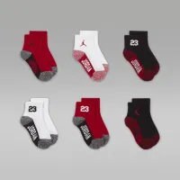Nike Jordan Jumpman Baby (0-6M) носки (6-пары) цвет красный