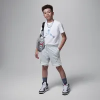 Nike Jordan Sport Big дитячі Dri-FIT Diamond шорти колір сірий