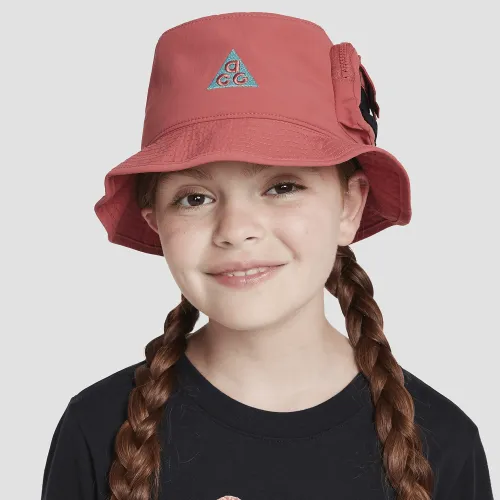 Nike ACG Apex дитячі Bucket Hat колір червоний