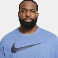 Nike Dri-FIT Men’s Swoosh тренувальні футболка блакитний
