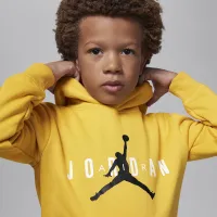 Nike Jordan Little дитячі Sustainable Pullover Толстовка з капюшоном Yellow