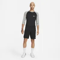 Nike Dri-FIT чоловічі 3/4-Length Sleeve Baseball Top колір чорний