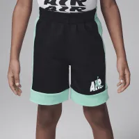 Nike Jordan Galaxy Little детские French Terry шорты набор цвет черный