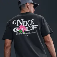Nike мужские Max90 для гольфа футболка цвет серый