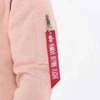 Кофта/футболка Alpha Industries Label Sweater 118312640 - Розовая
