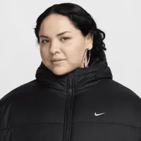 Nike Sportswear Classic Puffer женская Therma-FIT Loose Parka (большие размеры) цвет черный