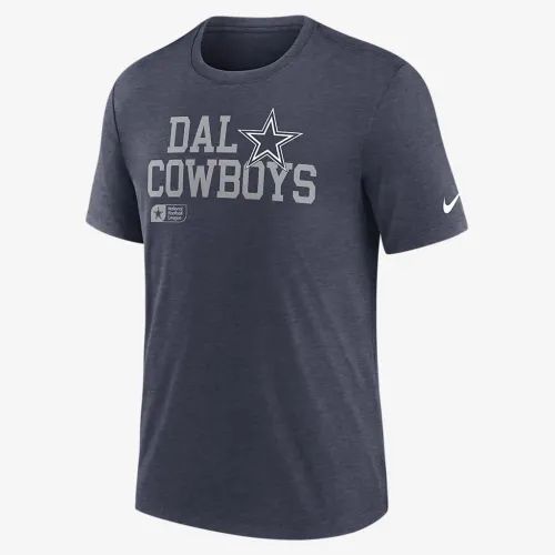 Dallas Cowboys Lockup чоловічі Nike NFL футболка блакитний