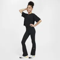 Nike One Girls' Dri-FIT Flaцвет красный лосины цвет черный