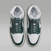 Nike Air Jordan 1 Mid жіноча Кросівки колір білий