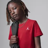 Nike Jordan Little детские Jumpman Air Embroideцвет красный футболка цвет красный