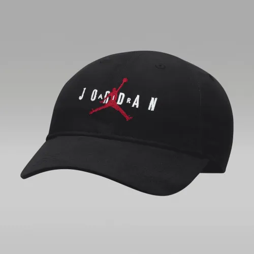 Nike Jordan Curved Brim Strapback Hat цвет черный