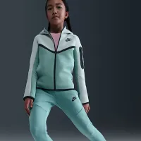 Nike Sportswear Tech Fleece Big детские Joggers цвет зеленый