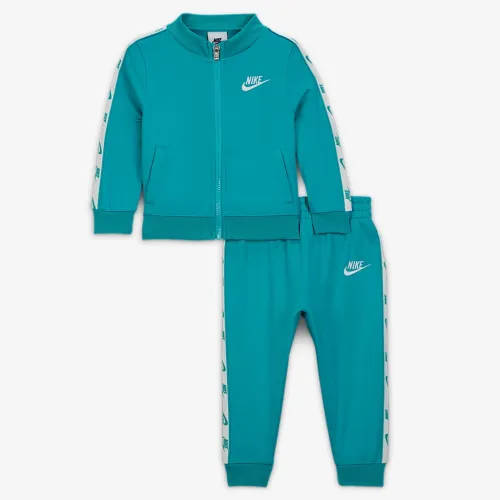 Nike Dri-FIT Baby (12-24M) Logo Taping 2-Piece Full-Zip комплект колір зелений