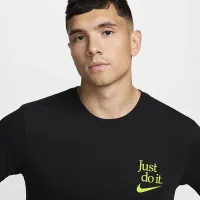 Nike футболка колір чорний
