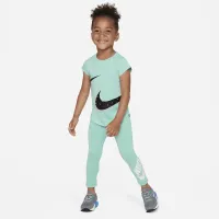 Nike Swooshfetti Logo Tee Toddler футболка колір зелений