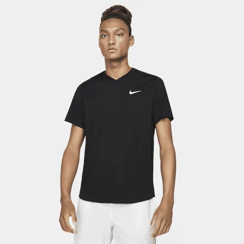 NikeCourt Dri-FIT Victory чоловічі Tennis Top колір чорний