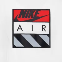 Nike Air Big детские футболка цвет белый