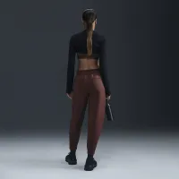 Nike Dri-FIT Prima жіноча З високою талією 7/8 тренувальні Pants колір коричневий
