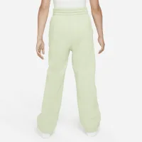 Nike Sportswear Club Fleece Big дитячі (Girls') Wide-Leg Pants колір зелений